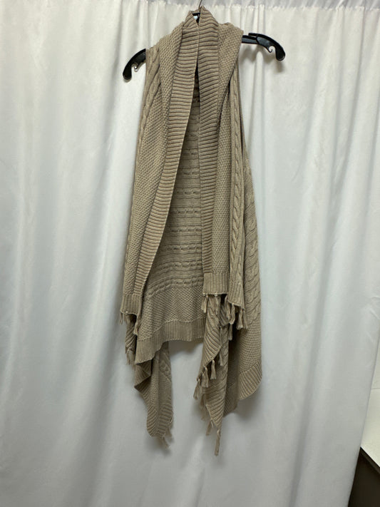 Sweater Cardigan By Matilda Jane In Beige, Size: Xxl