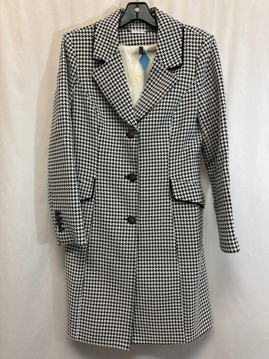 Coat Peacoat By White House Black Market In Black & White, Size: S