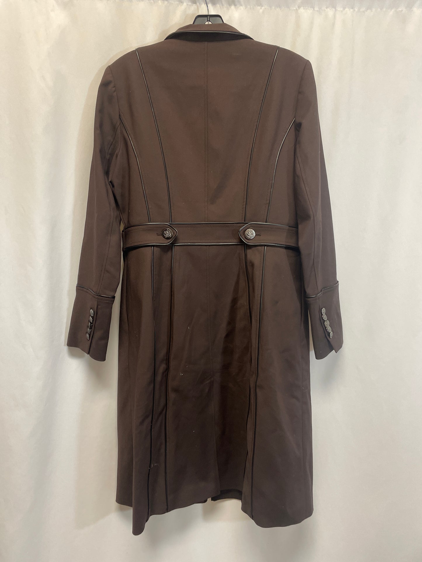 Coat Trench Coat By White House Black Market In Brown, Size: M