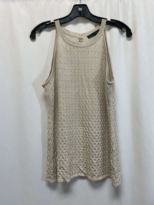 Top Sleeveless By White House Black Market In Beige, Size: S