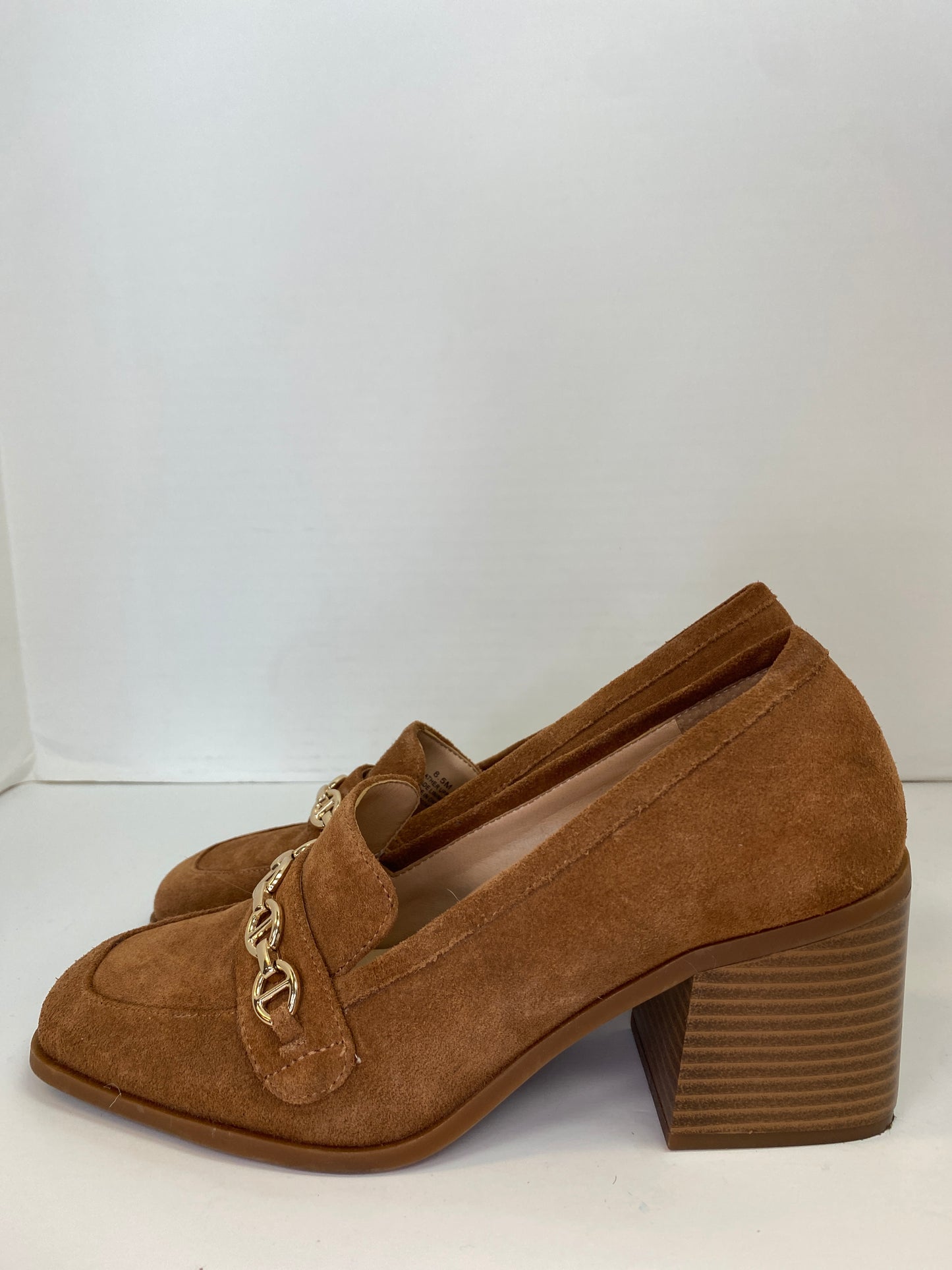 Shoes Heels Block By Alex Marie In Brown, Size: 8.5