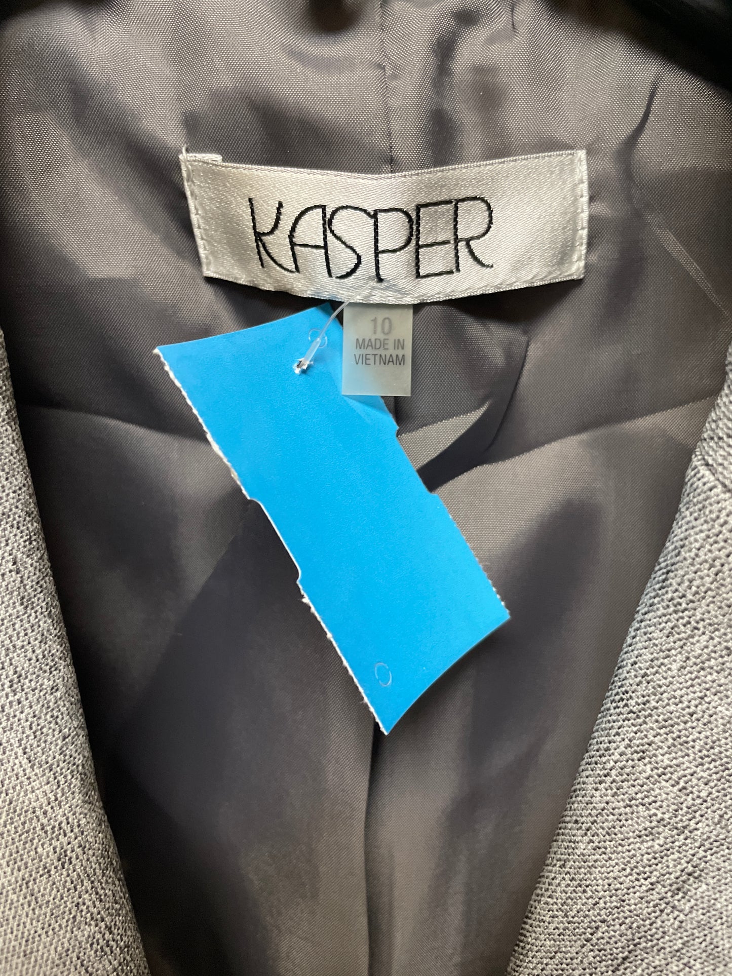 Blazer By Kasper In Grey, Size: M