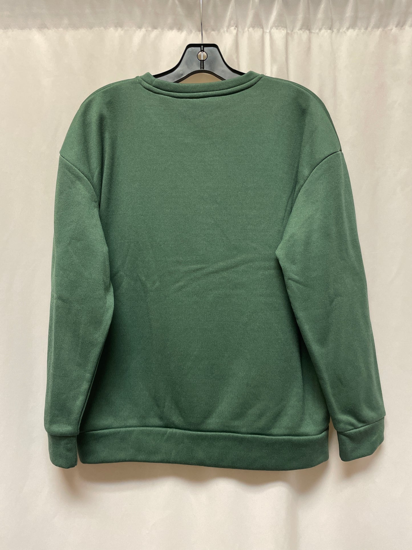 Top Long Sleeve By Shein In Green, Size: M