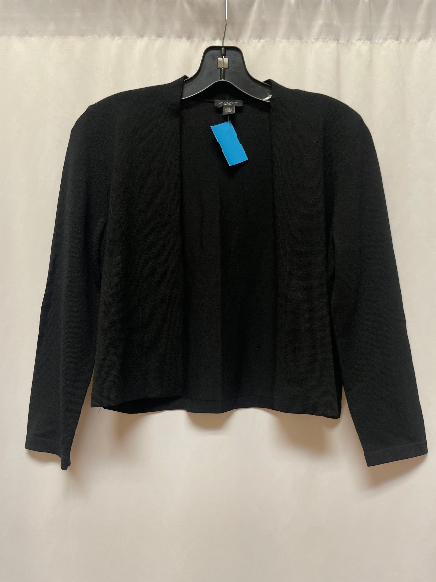 Cardigan By Ann Taylor In Black, Size: Xs