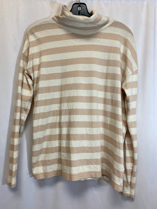 Top Long Sleeve By J. Crew In Beige, Size: S