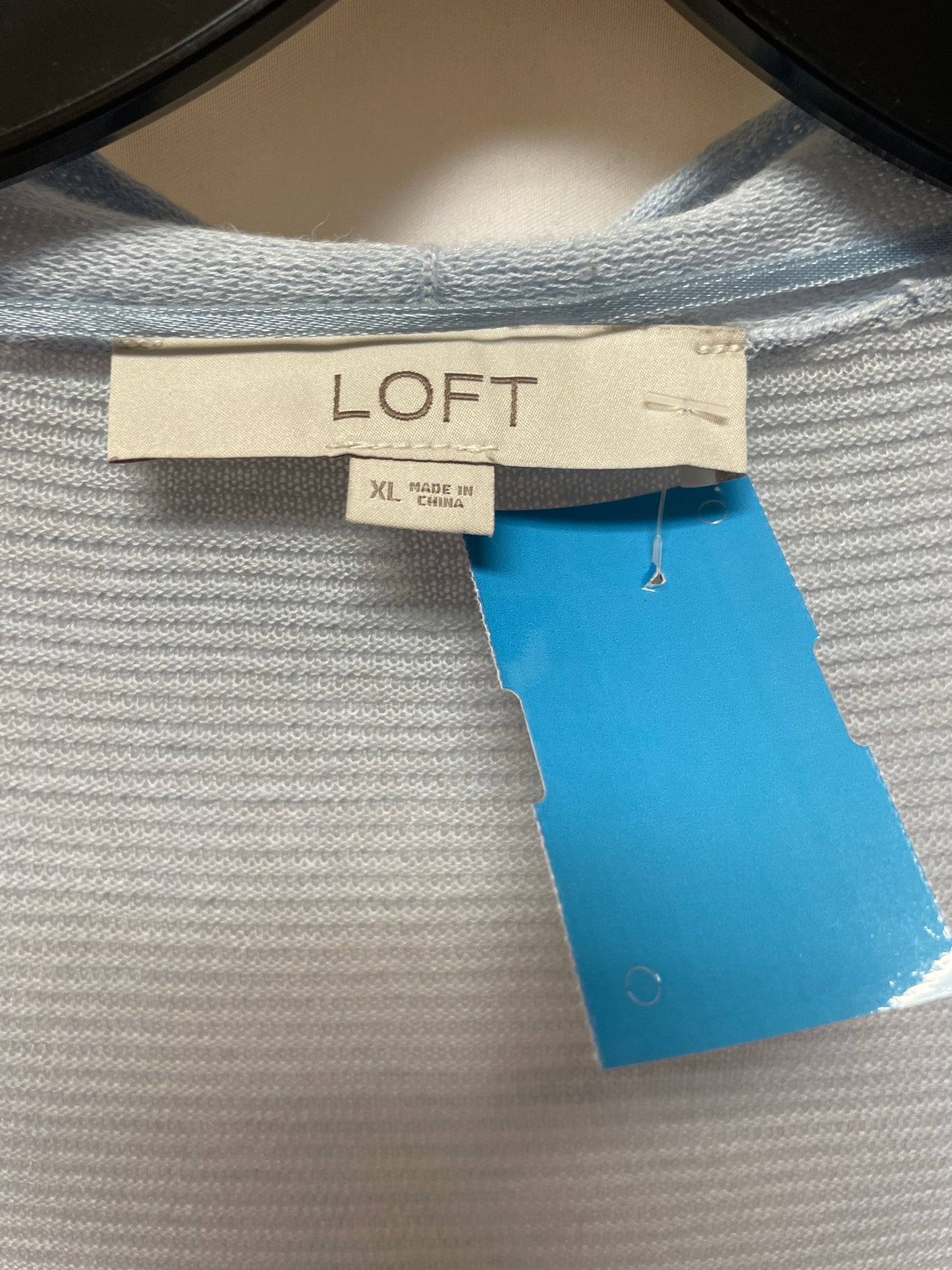 Cardigan By Loft In Blue, Size: Xl