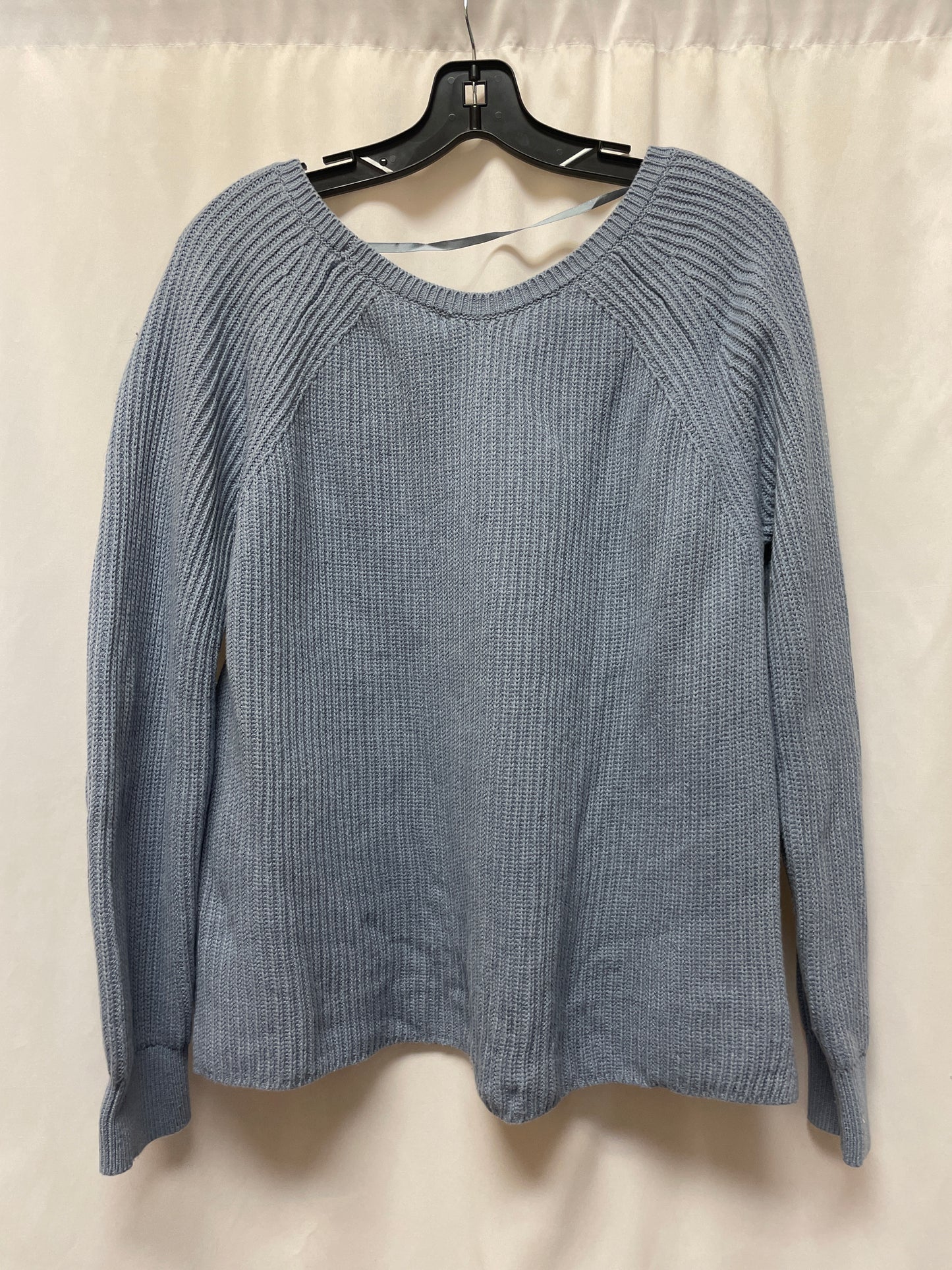 Sweater By Banana Republic In Blue, Size: L