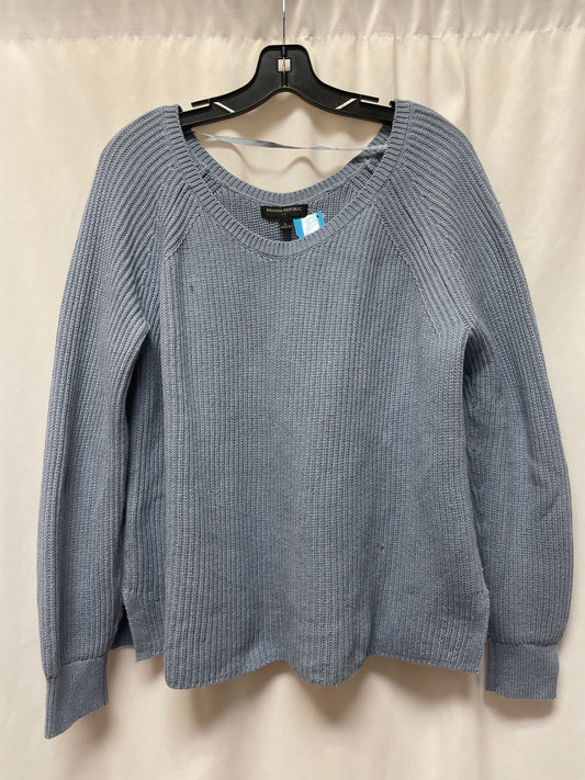 Sweater By Banana Republic In Blue, Size: L