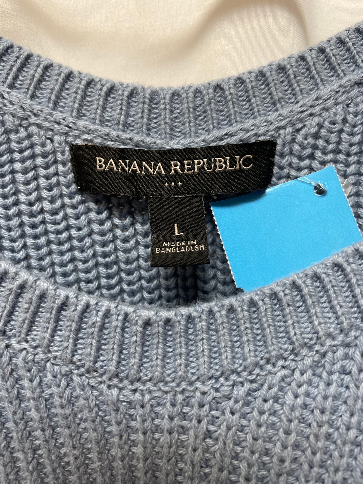 Sweater By Banana Republic In Blue, Size: L