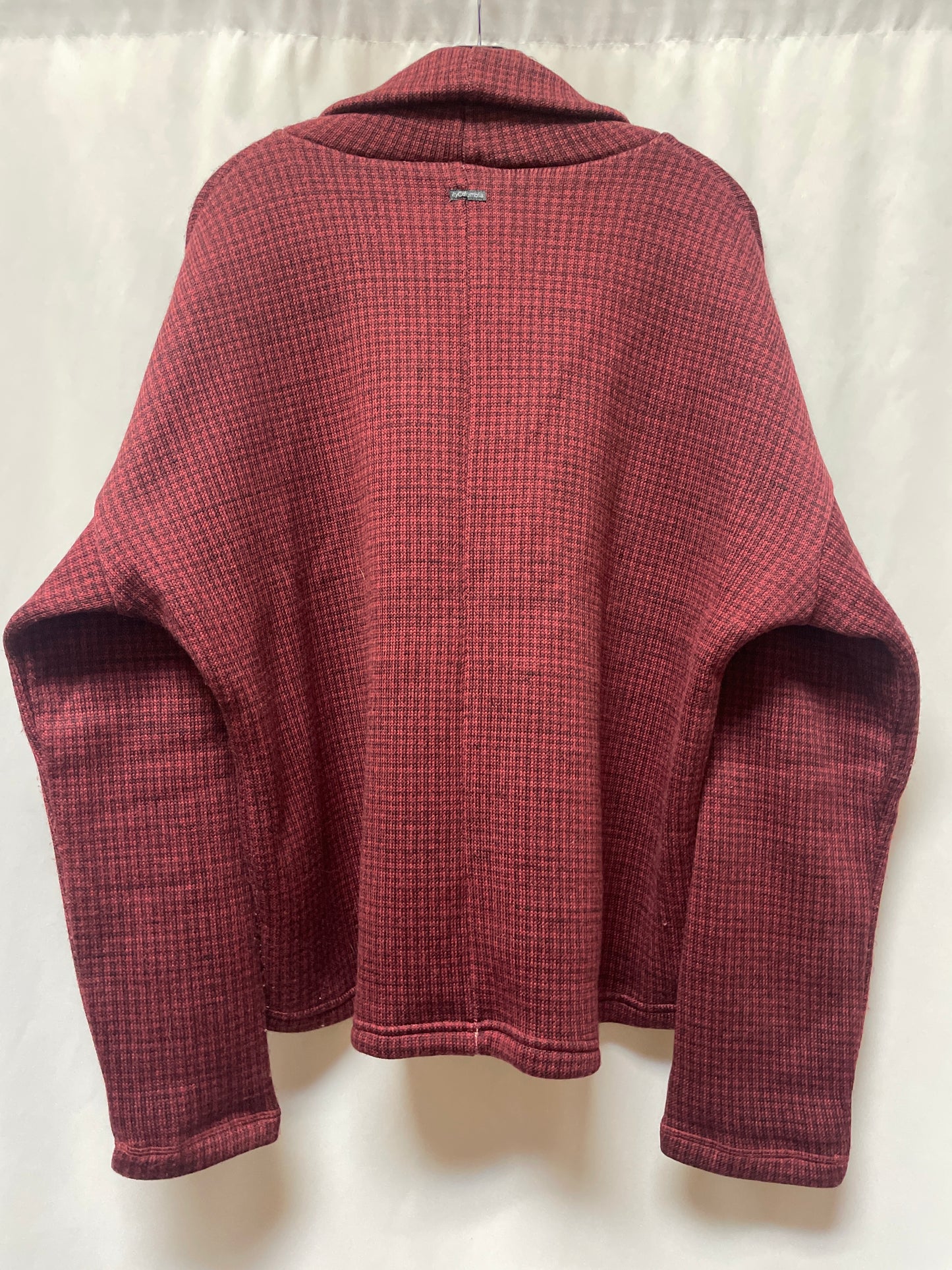 Top Long Sleeve By Columbia In Maroon, Size: Xl