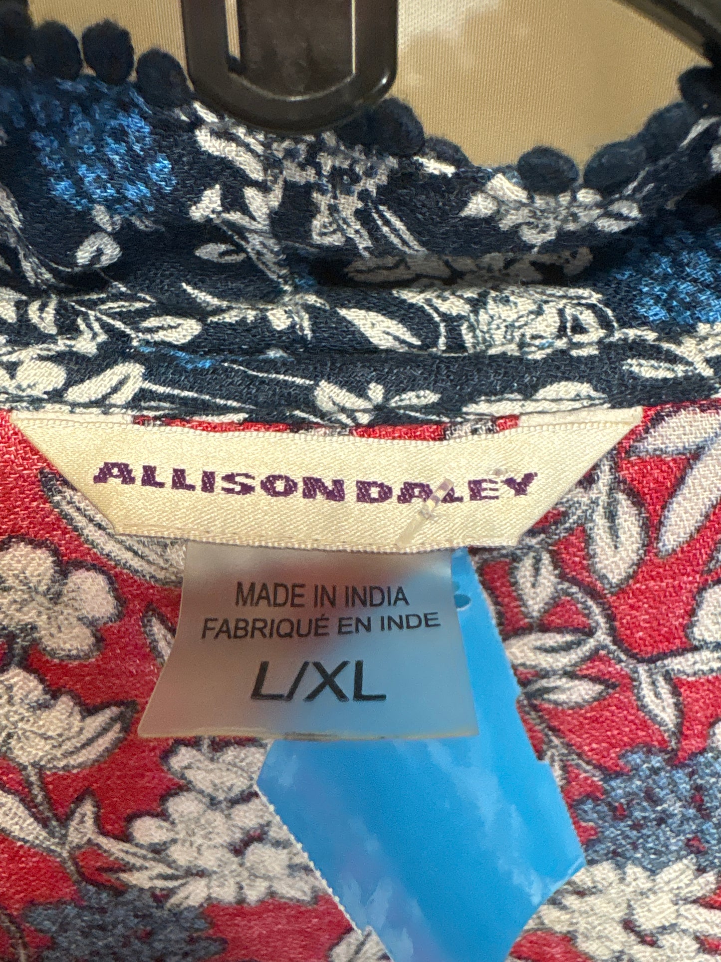 Cardigan By Allison Daley In Red, Size: L