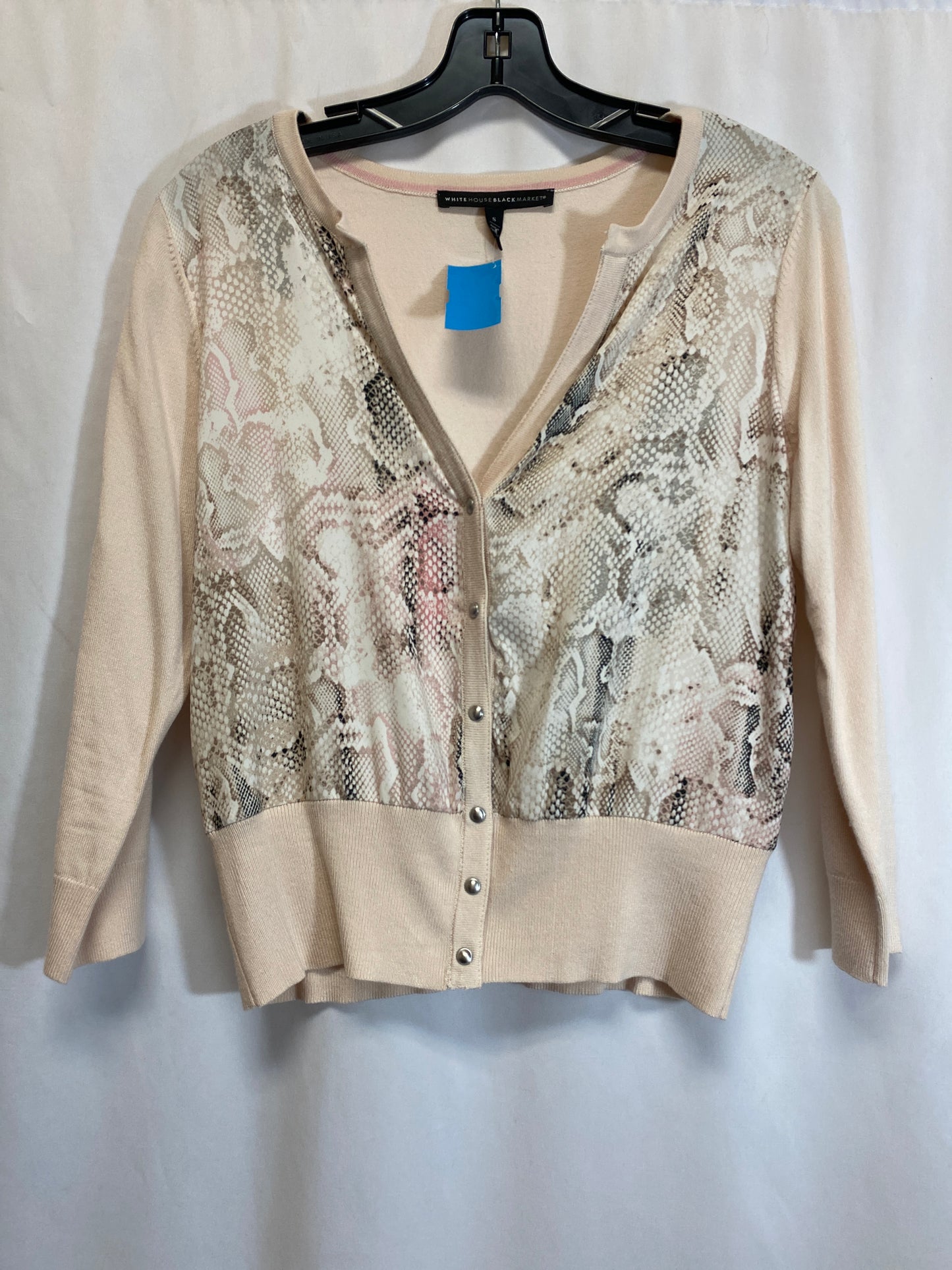 Cardigan By White House Black Market In Peach, Size: S