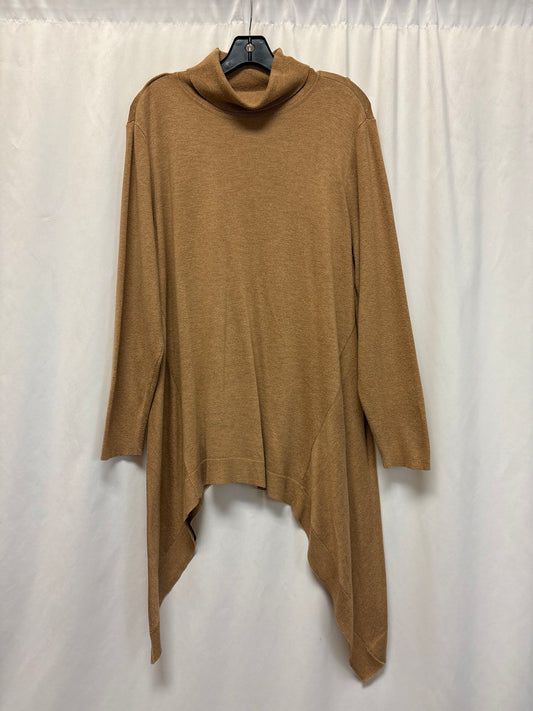 Sweater By Chicos In Beige, Size: Xl