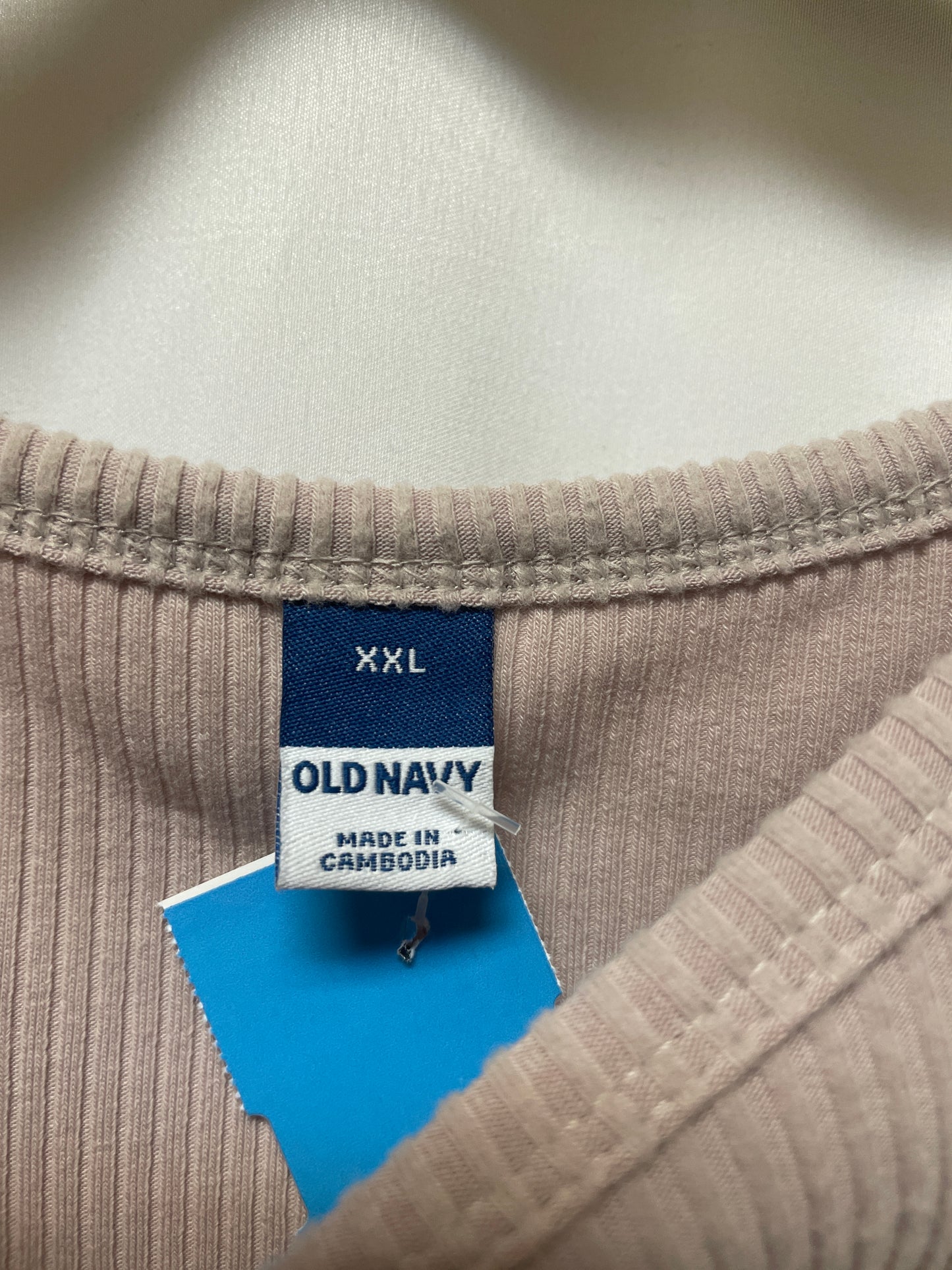 Top Long Sleeve By Old Navy In Mauve, Size: Xxl