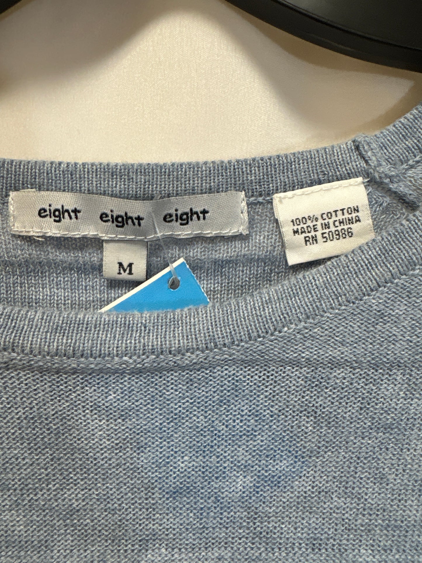 Sweater By Eight Eight Eight In Blue, Size: M