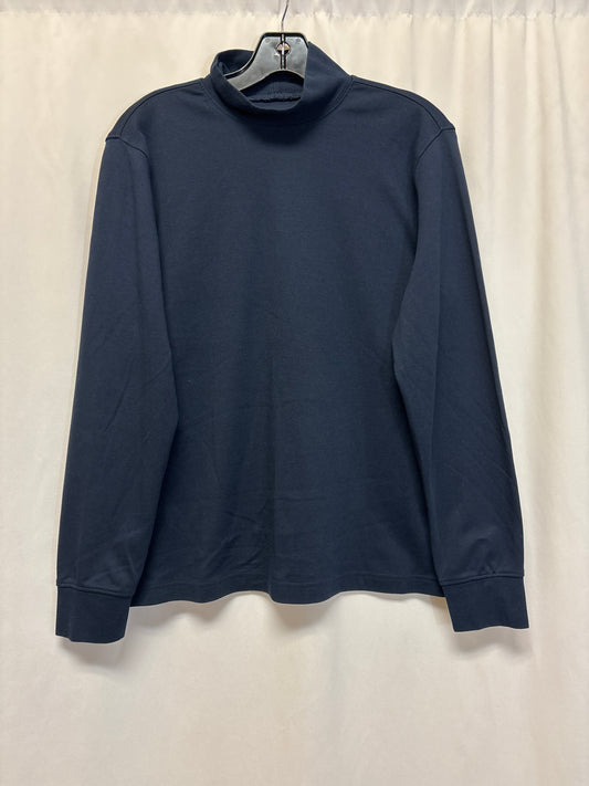 Top Long Sleeve By Lands End In Blue, Size: M