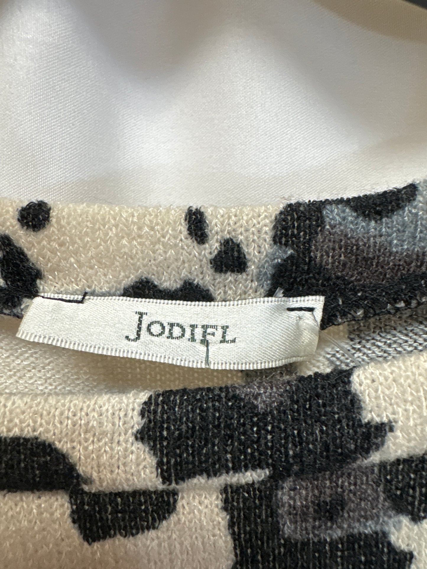 Top Long Sleeve By Jodifl In Animal Print, Size: M