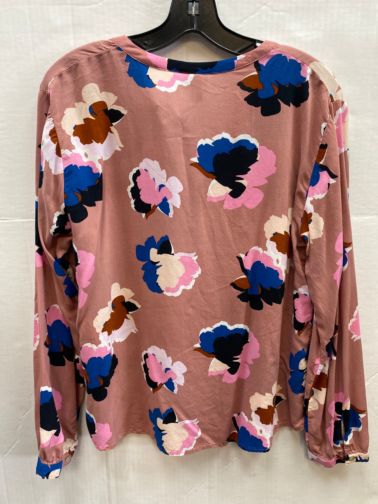 Top Long Sleeve By A New Day In Mauve, Size: L