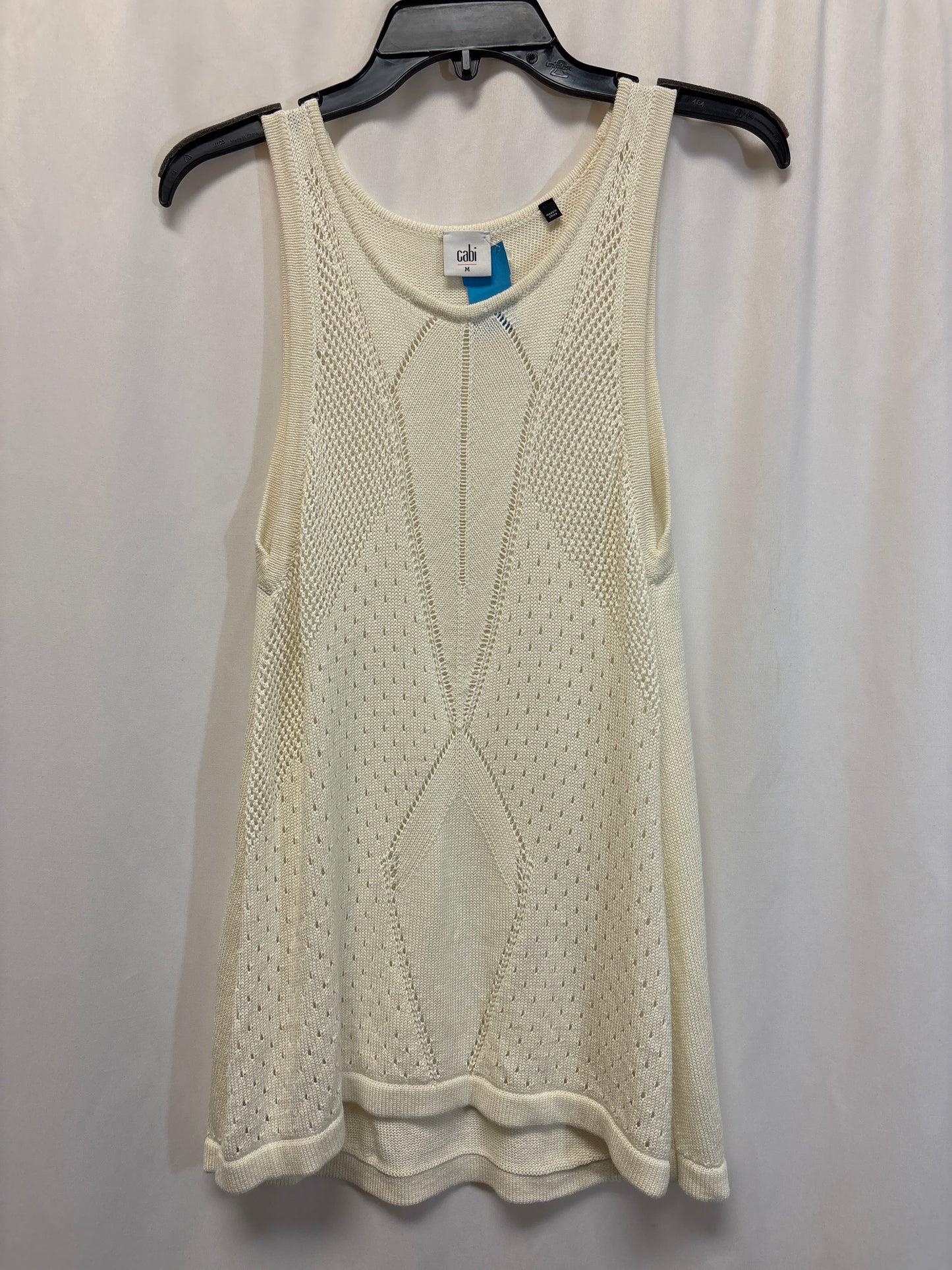 Tank Top By Cabi In Cream, Size: M