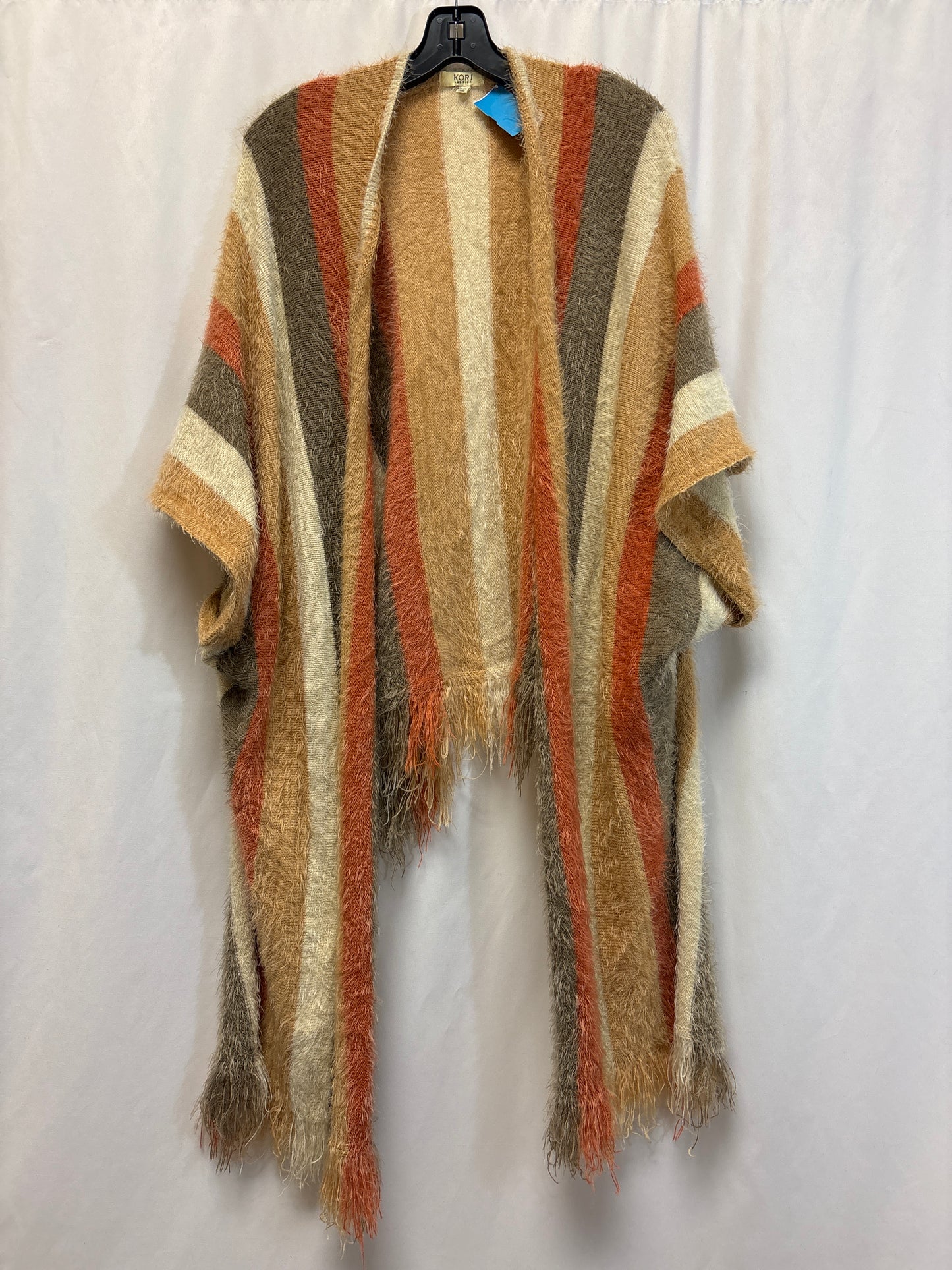 Cardigan By Kori America In Beige, Size: 1x