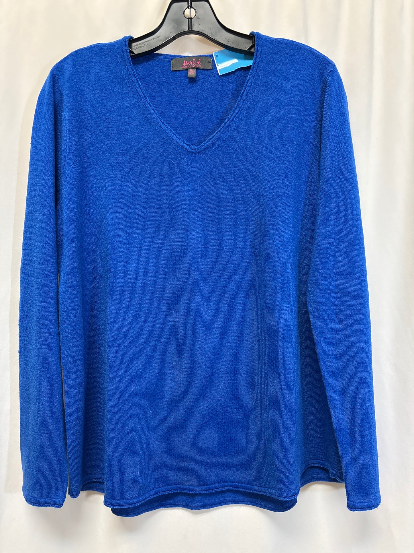 Sweater By Marled In Blue, Size: Xl