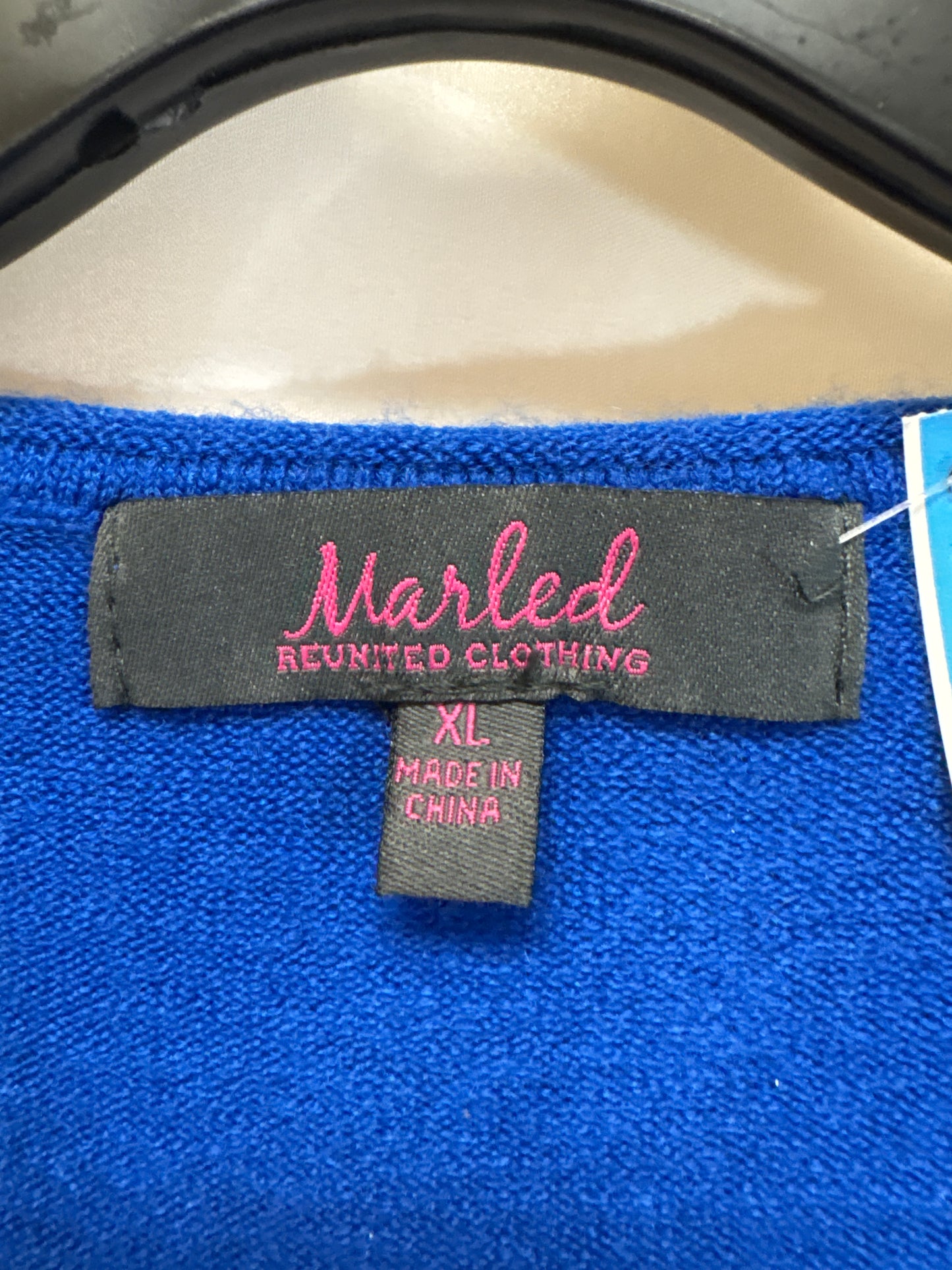 Sweater By Marled In Blue, Size: Xl