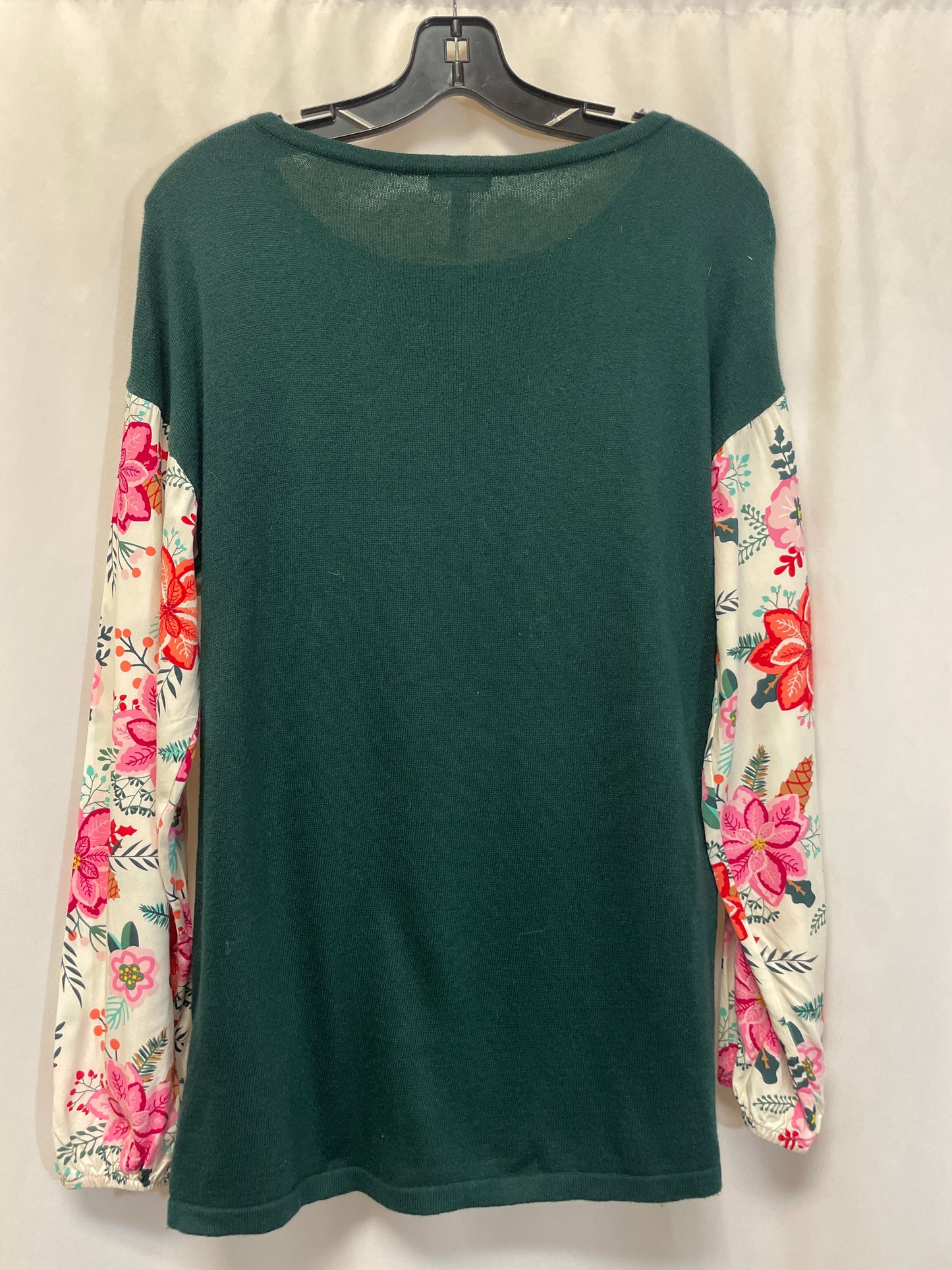 Top Long Sleeve By Matilda Jane In Green, Size: S