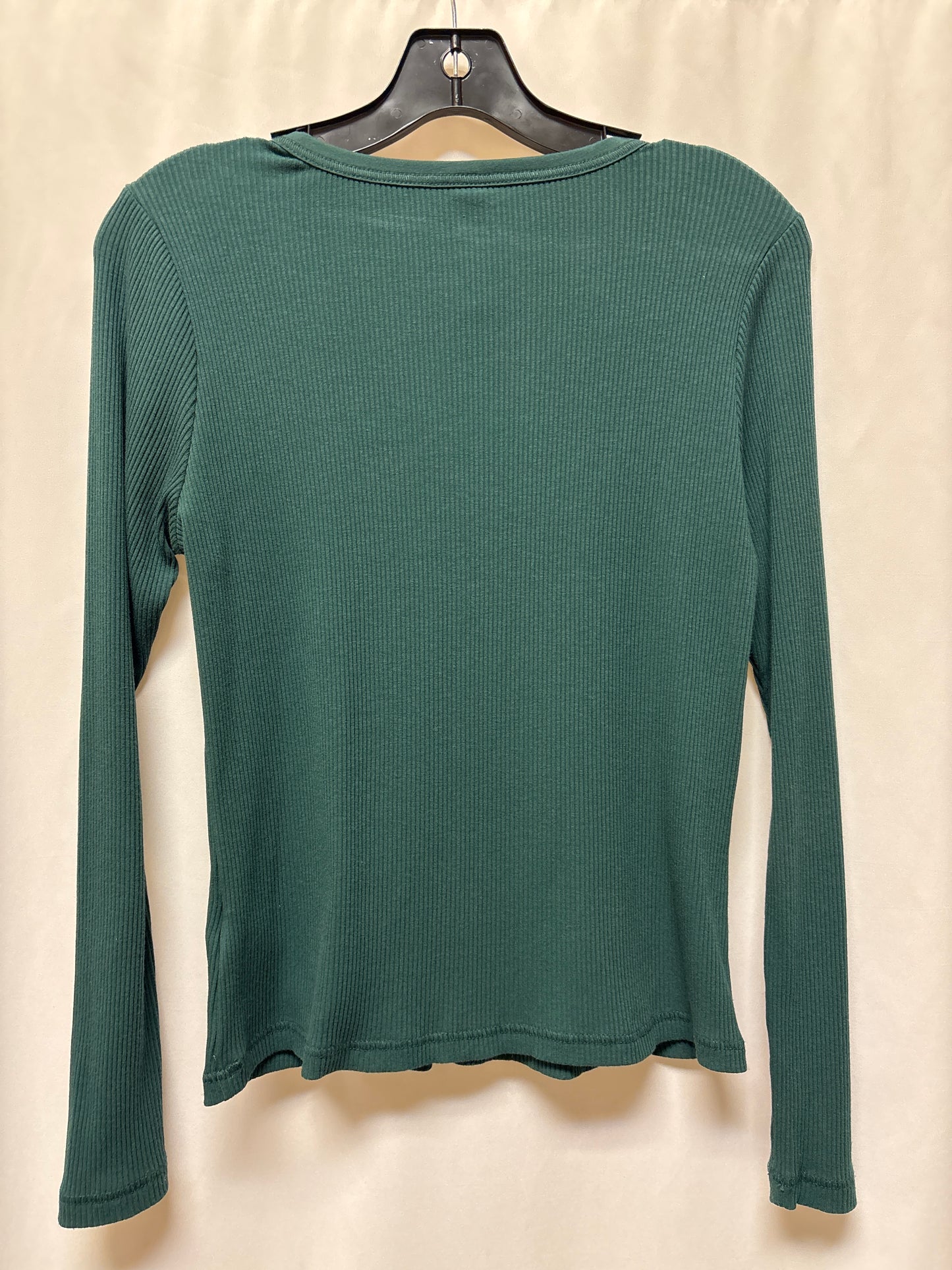 Top Long Sleeve By Old Navy In Green, Size: S