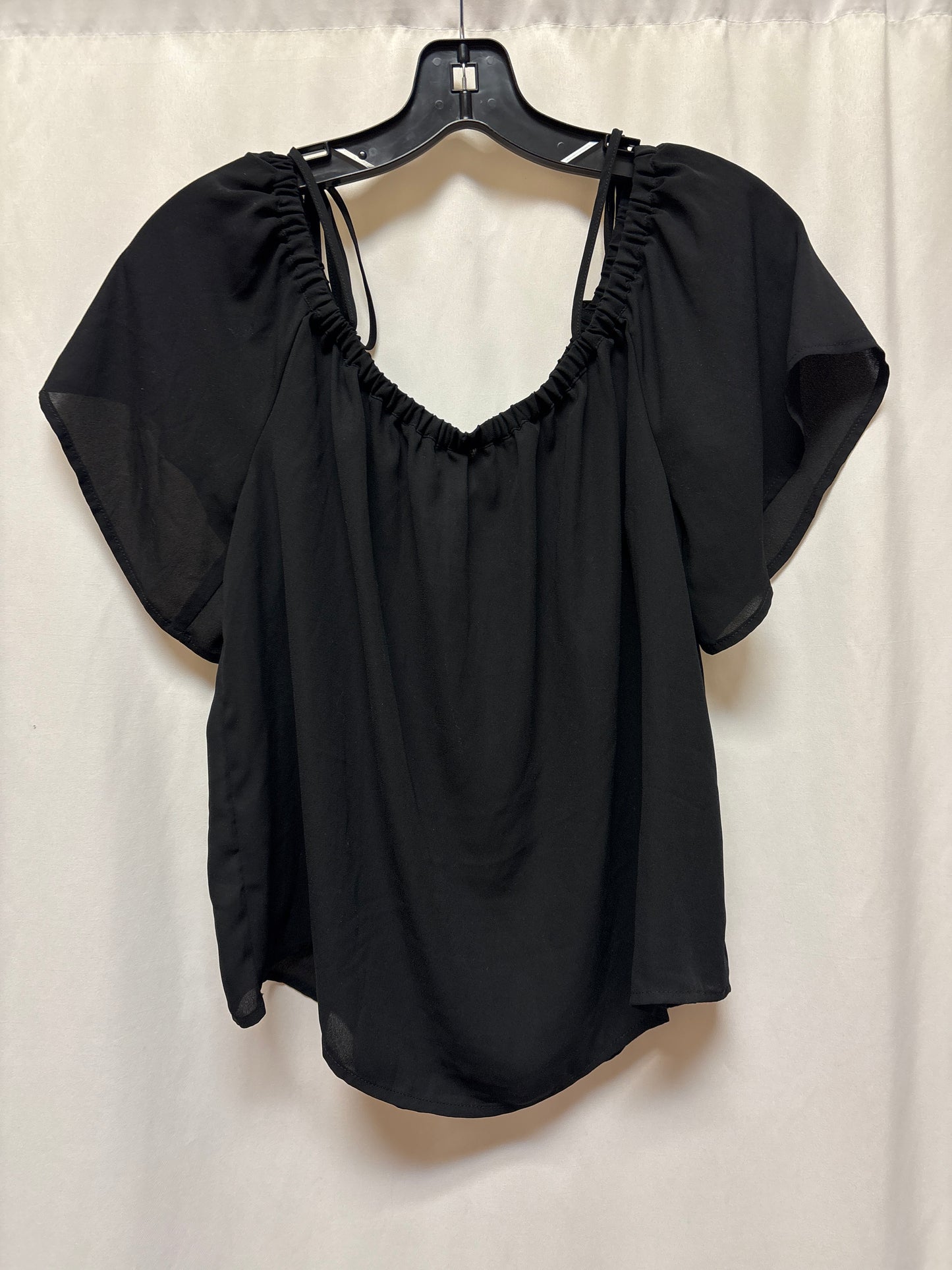 Top Short Sleeve By J. Crew In Black, Size: S