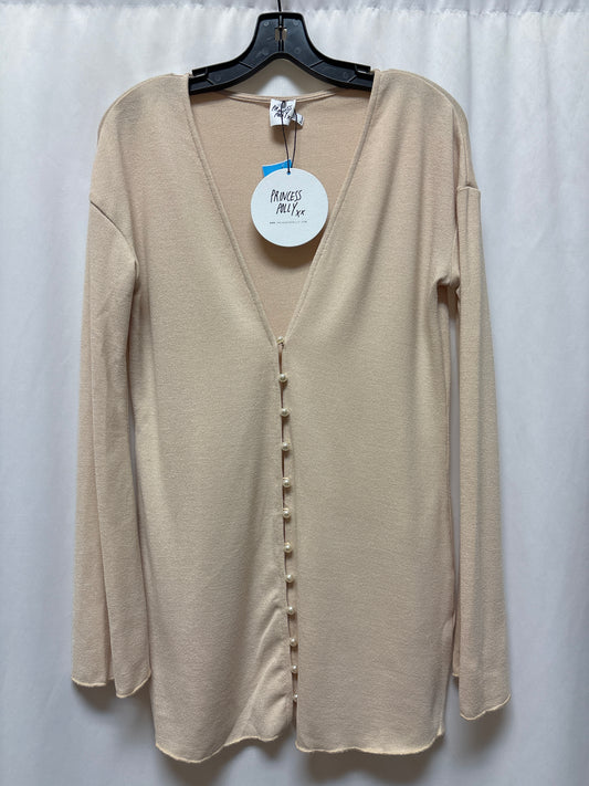 Top Long Sleeve By Clothes Mentor In Beige, Size: S