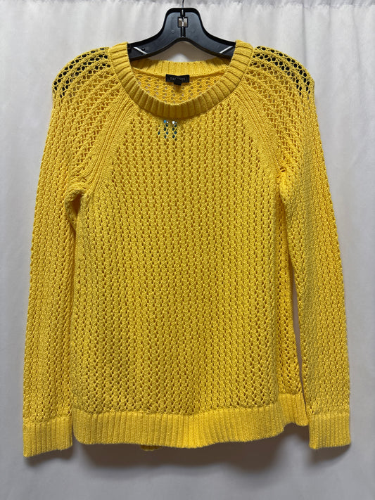 Sweater By Talbots In Yellow, Size: S