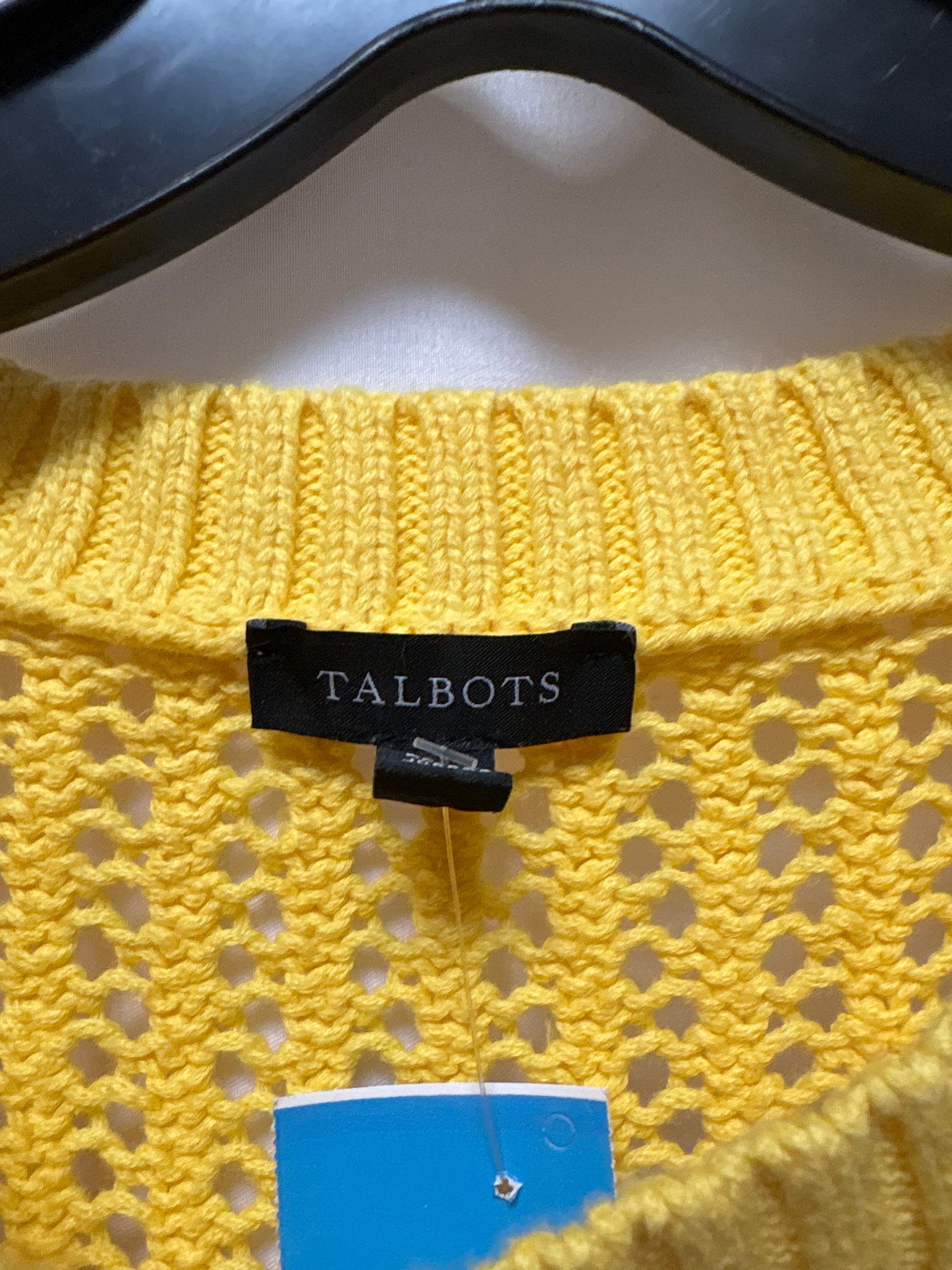 Sweater By Talbots In Yellow, Size: S