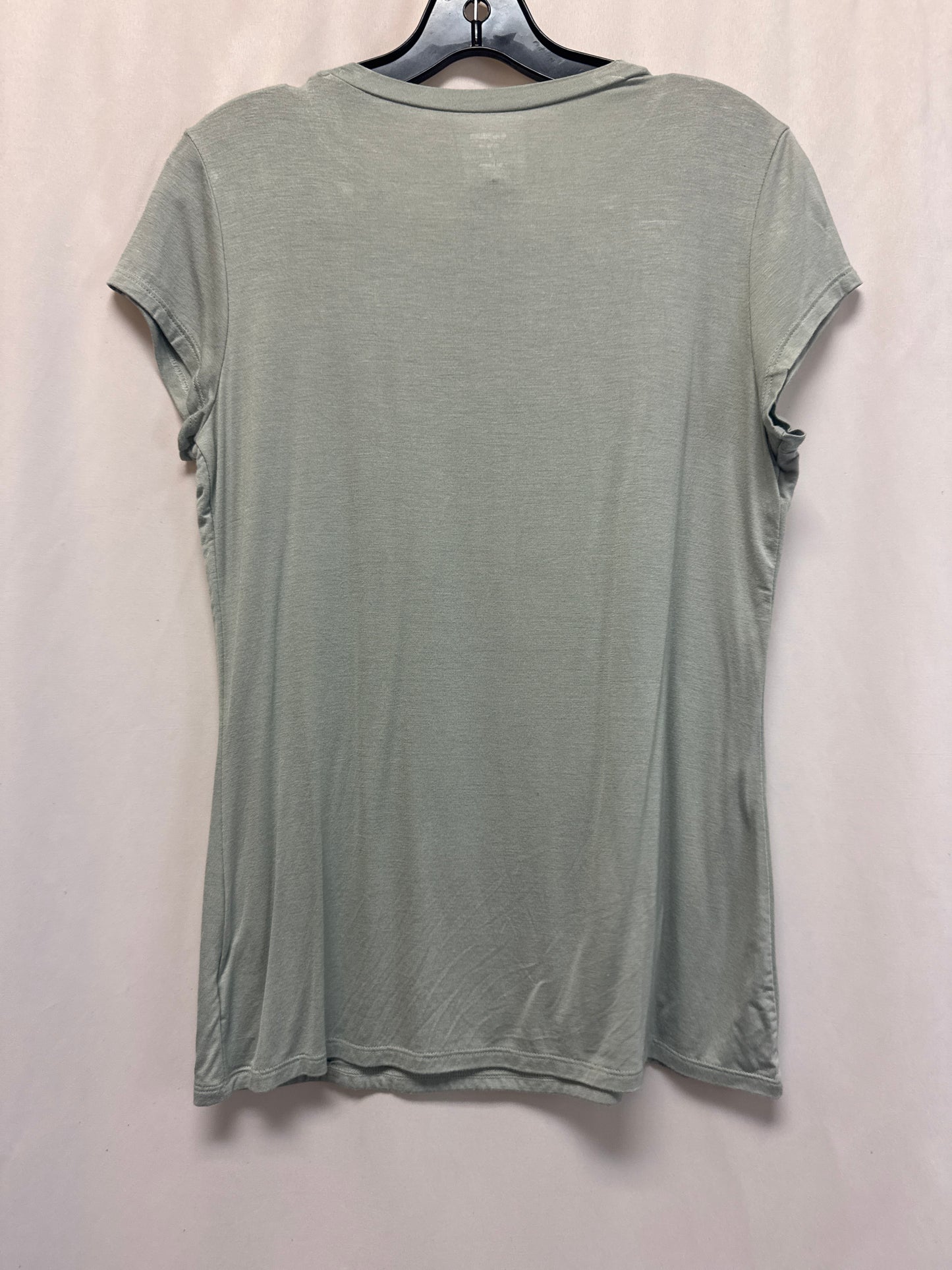 Top Short Sleeve By Express In Green, Size: L