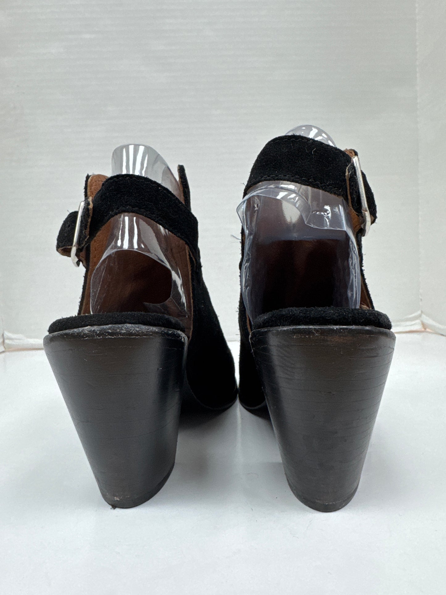 Sandals Heels Block By Frye In Black, Size: 9
