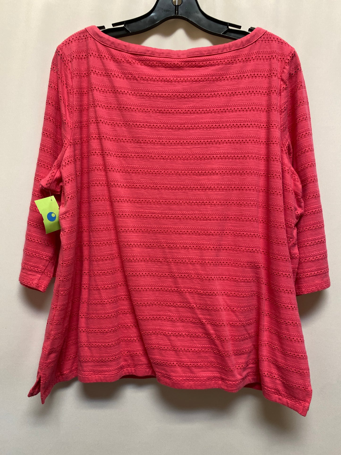 Top 3/4 Sleeve By Talbots  Size: 2x