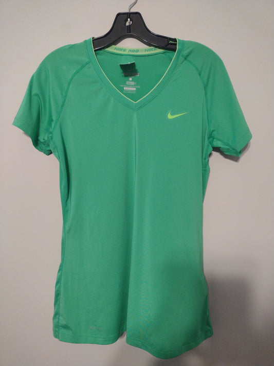 Athletic Top Short Sleeve By Nike  Size: L