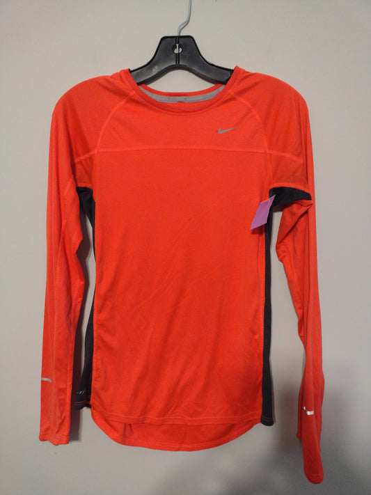 Athletic Top Long Sleeve Crewneck By Nike  Size: S