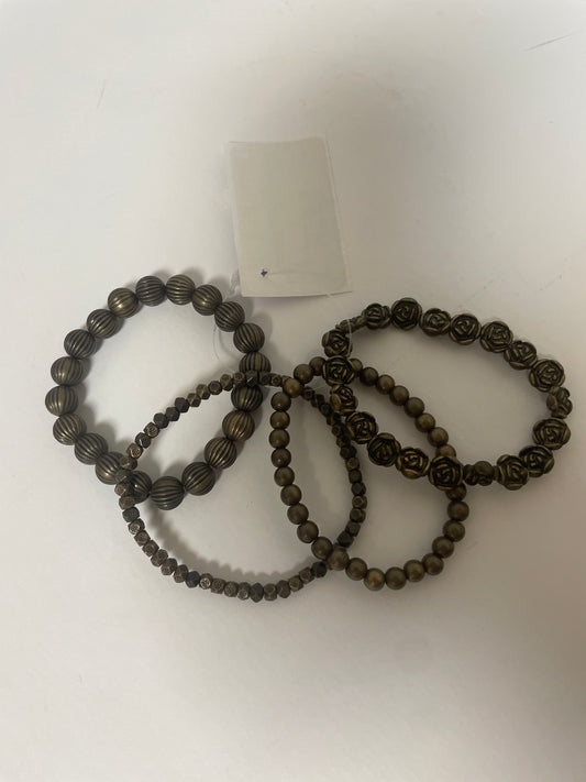 Bracelet Beaded By Cmf  Size: 04 Piece Set