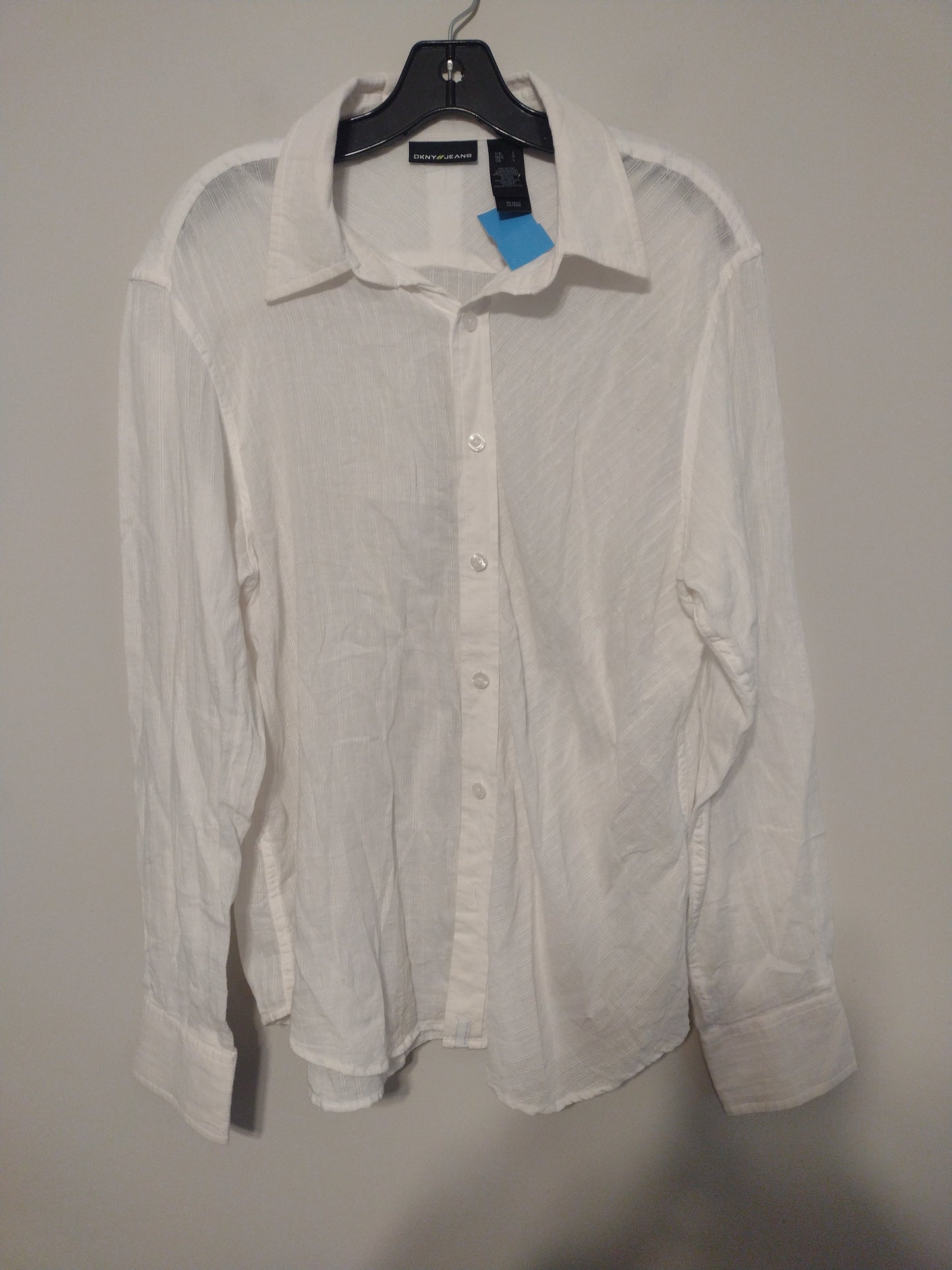 Top Long Sleeve By Dkny  Size: L