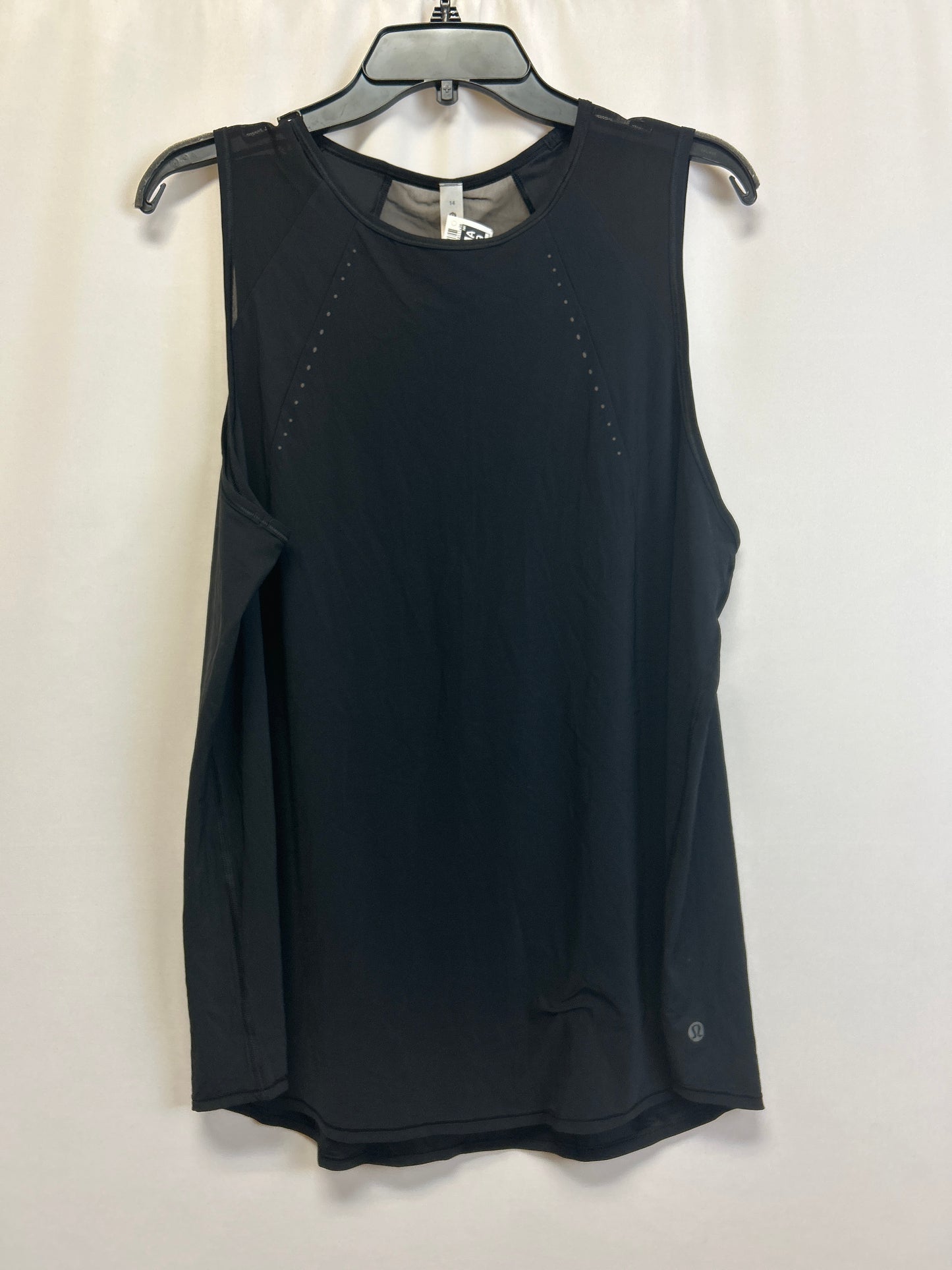 Athletic Tank Top By Lululemon  Size: 14