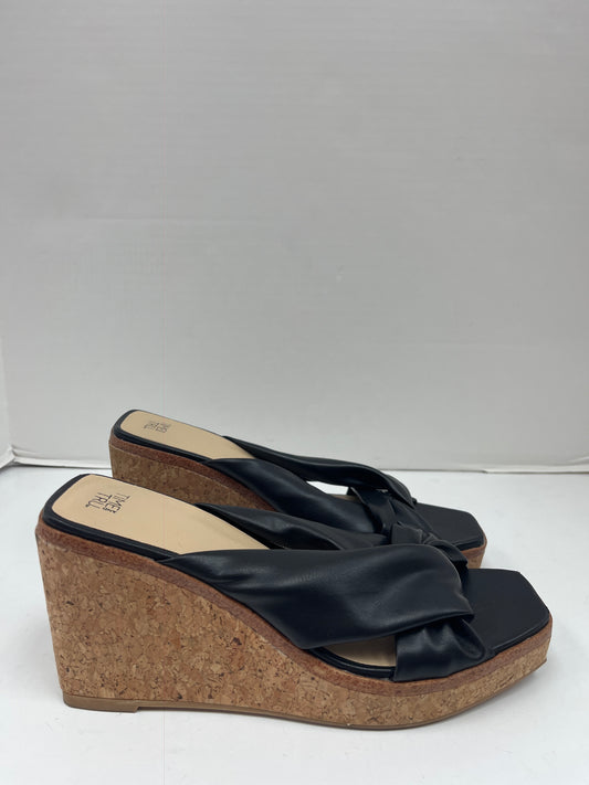 Sandals Heels Block By Time And Tru  Size: 8