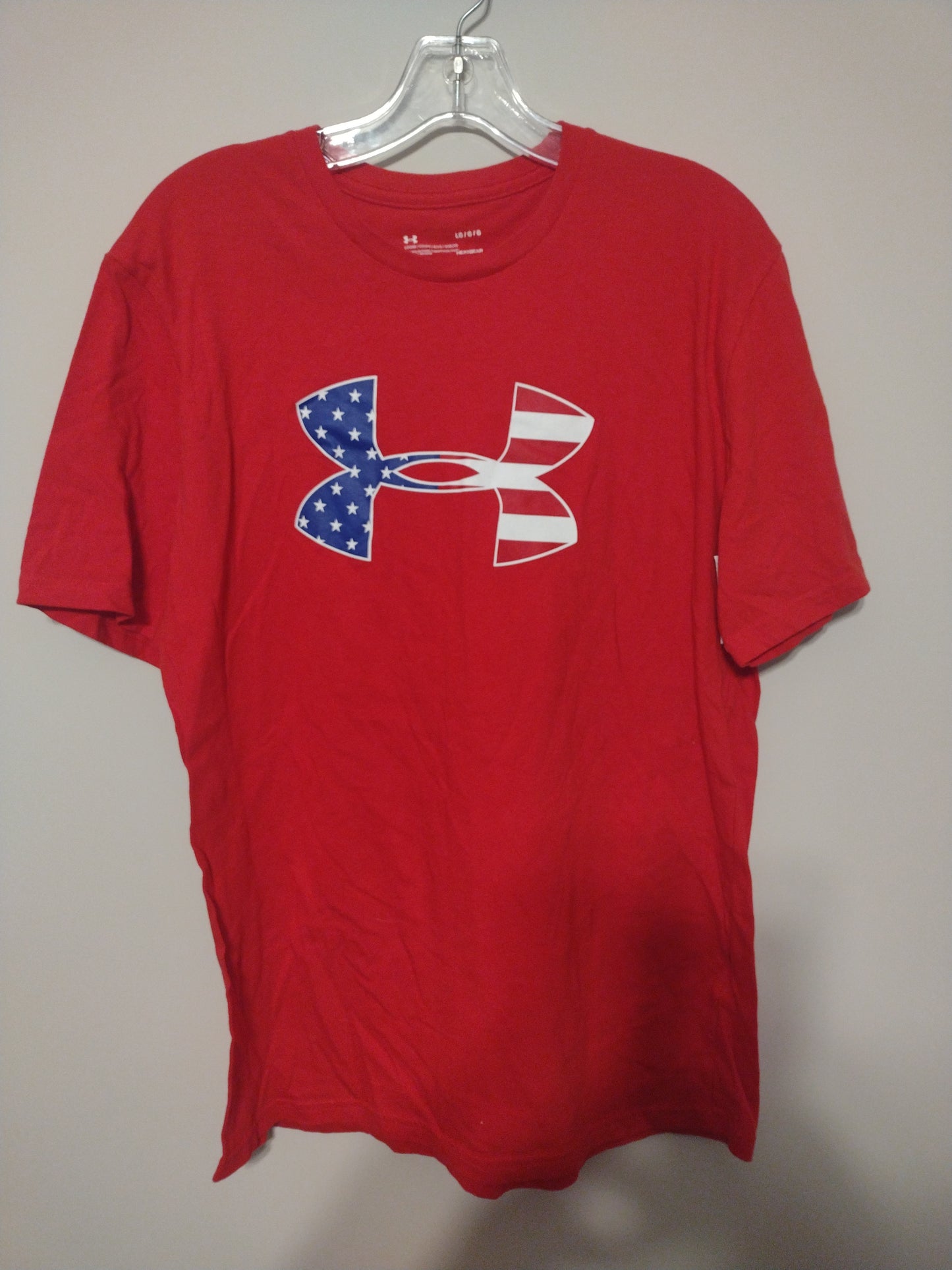 Athletic Top Short Sleeve By Under Armour  Size: L