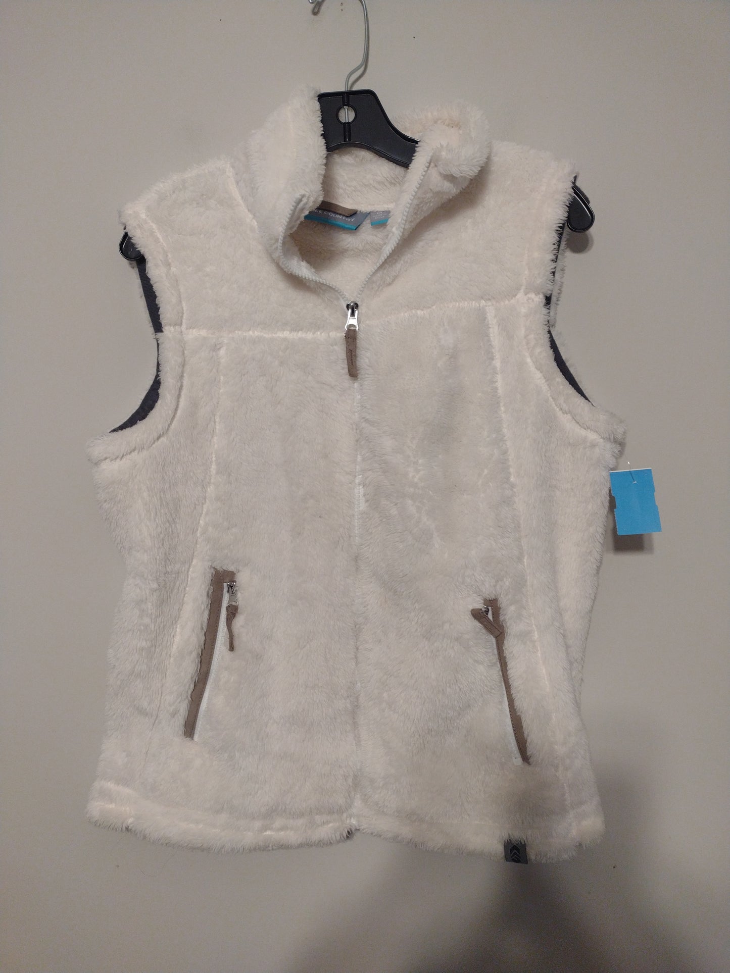 Vest Faux Fur & Sherpa By Free Country  Size: M