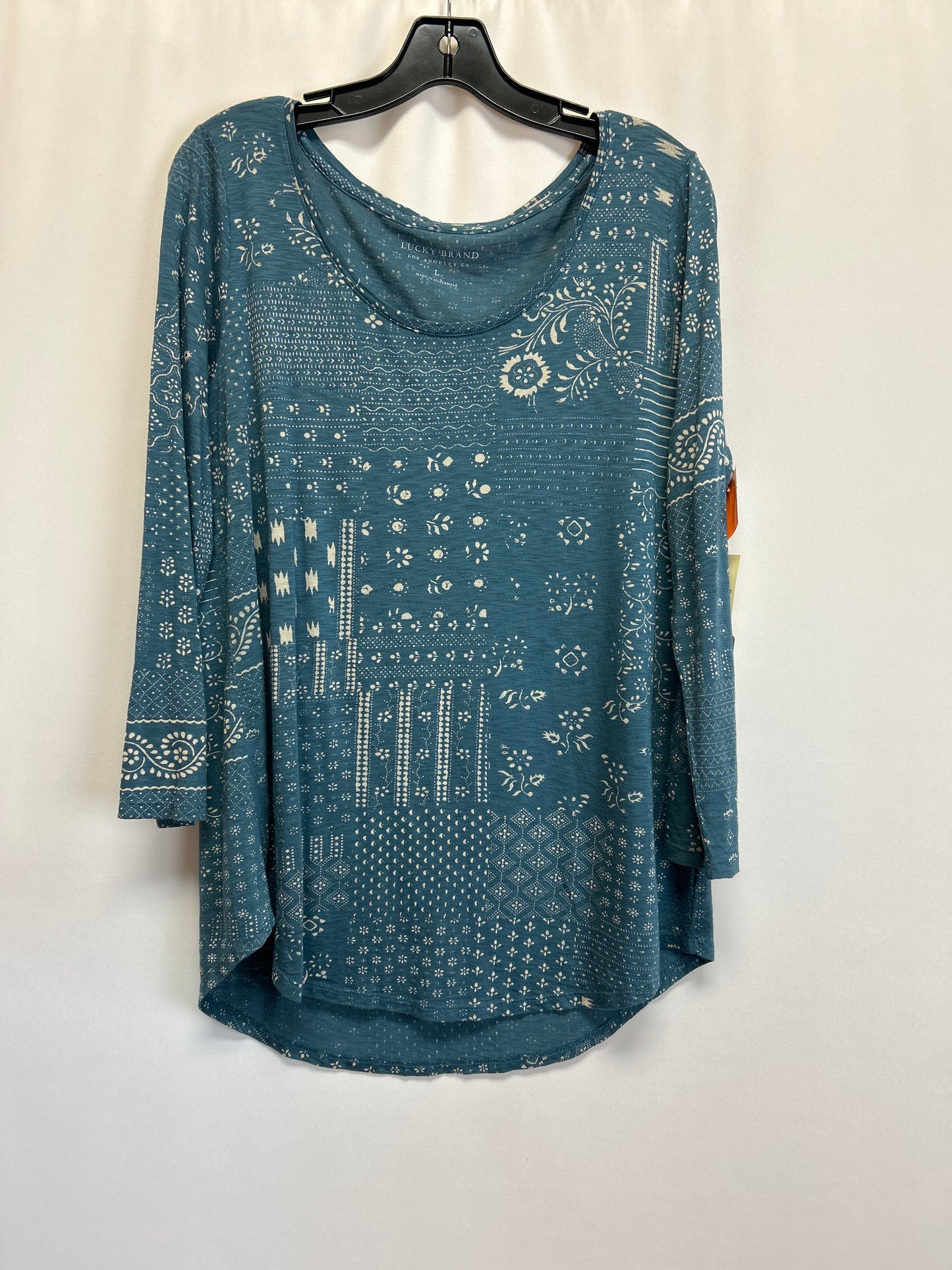 Top Long Sleeve By Lucky Brand  Size: L