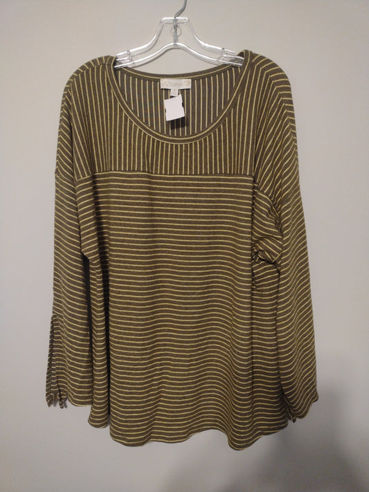Top Long Sleeve By Suzanne Betro  Size: 1x