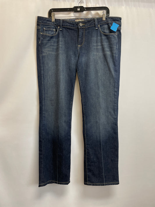 Jeans Straight By Paige O  Size: 16