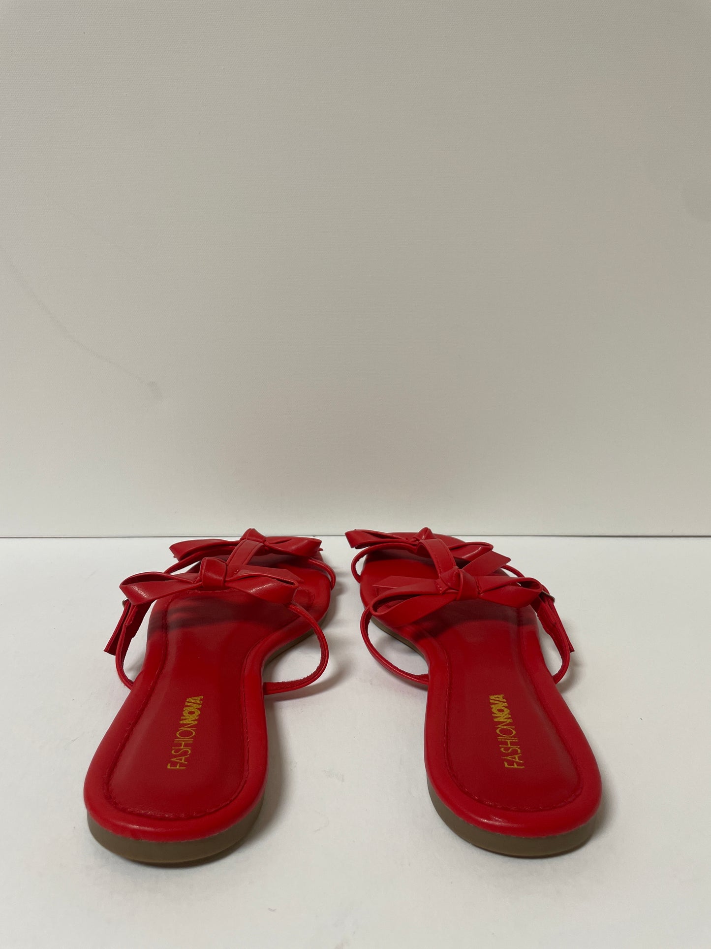 Sandals Flip Flops By Fashion Nova  Size: 8