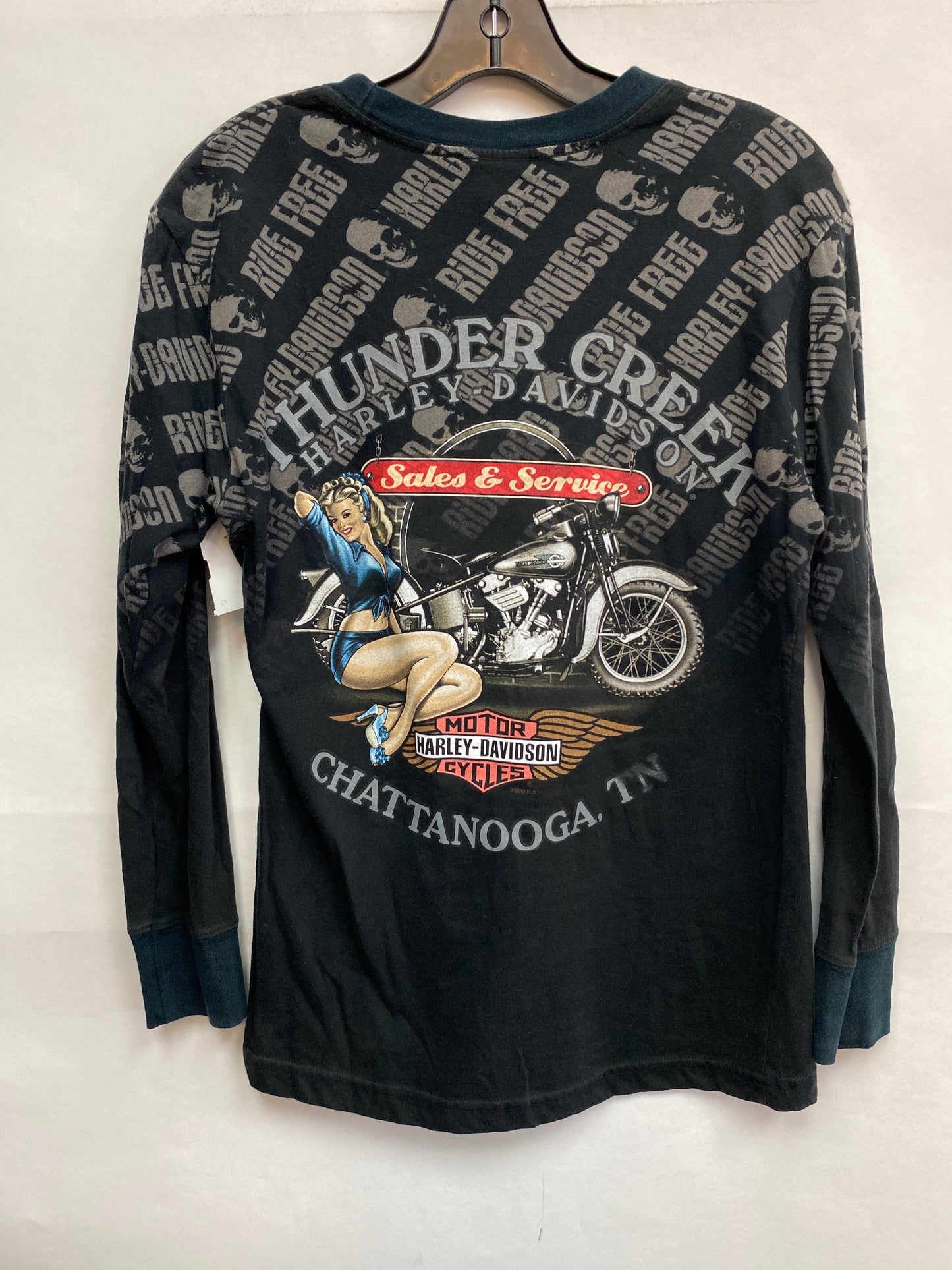 Top Long Sleeve By Harley Davidson  Size: S