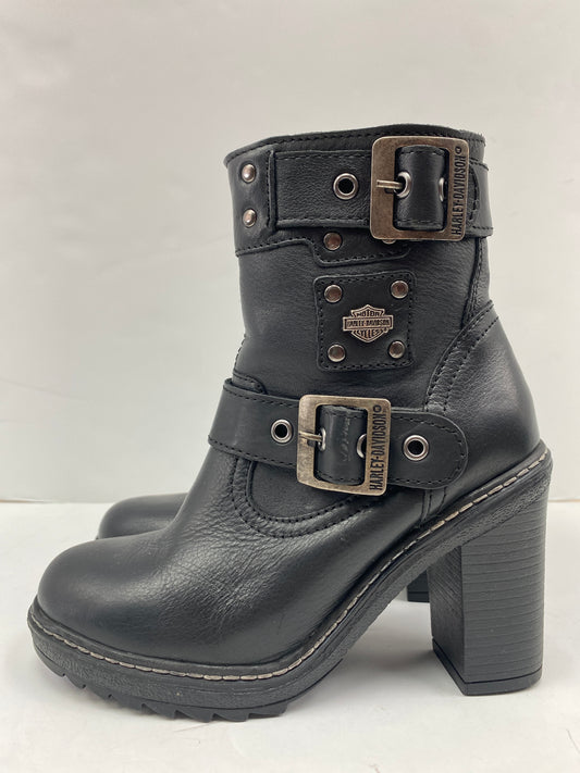 Boots Ankle Heels By Harley Davidson  Size: 5