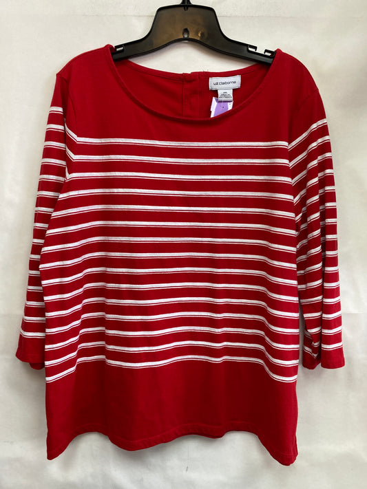 Top 3/4 Sleeve By Liz Claiborne  Size: Xxl